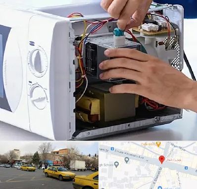 قطعات مایکروفر در شهناز تبریز 