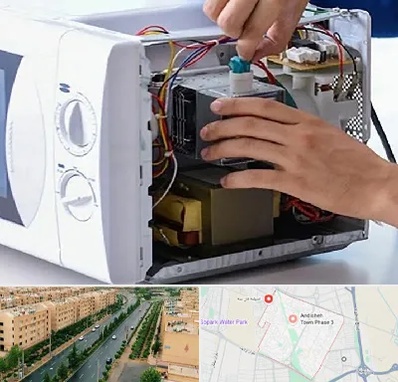 قطعات مایکروفر در فاز سه اندیشه