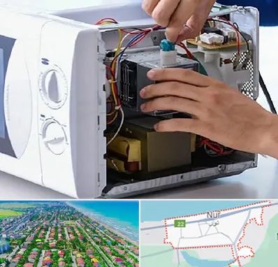 قطعات مایکروفر در نور
