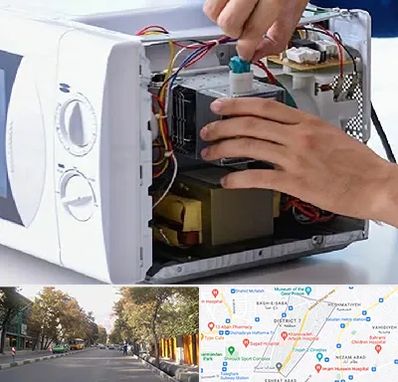 قطعات مایکروفر در شریعتی