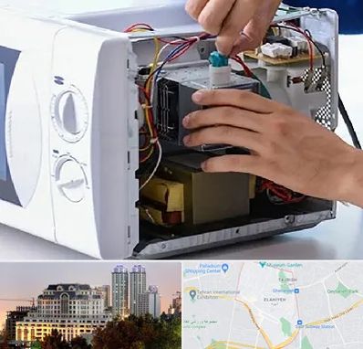 قطعات مایکروفر در فرشته 