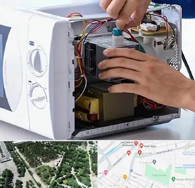 قطعات مایکروفر در سالاریه قم 