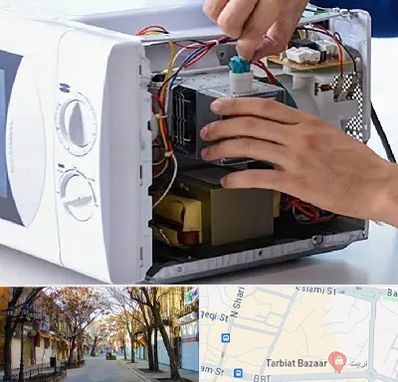 قطعات مایکروفر در تربیت تبریز 