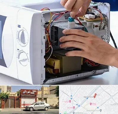 قطعات مایکروفر در باجک قم 