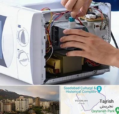 قطعات مایکروفر در زعفرانیه 