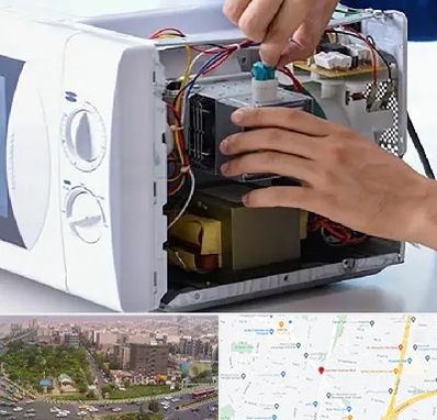 قطعات مایکروفر در آیت الله کاشانی 