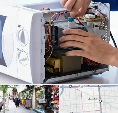 قطعات مایکروفر در سلسبیل