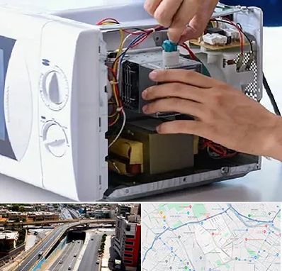 قطعات مایکروفر در ستارخان شیراز 