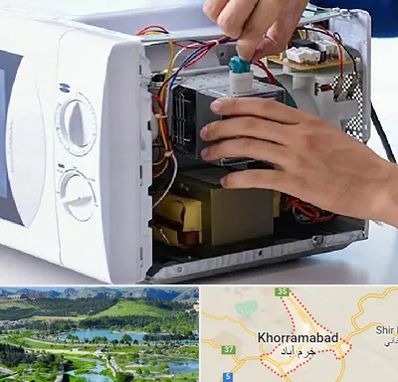 قطعات مایکروفر در خرم آباد