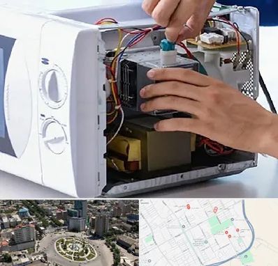 قطعات مایکروفر در زرافشان اسلامشهر 