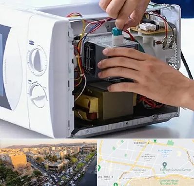 قطعات مایکروفر در تهرانپارس 