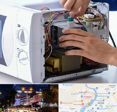 قطعات مایکروفر در کیانپارس اهواز 