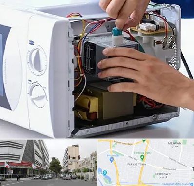 قطعات مایکروفر در بلوار فردوس