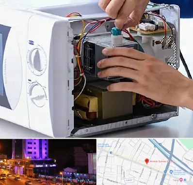 قطعات مایکروفر در آبرسان تبریز 