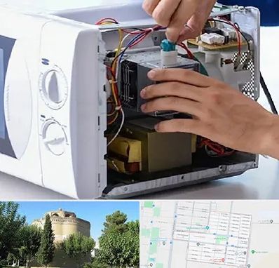 قطعات مایکروفر در مرداویج اصفهان 