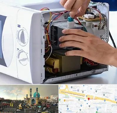 قطعات مایکروفر در رسالت 
