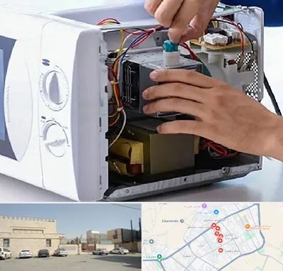 قطعات مایکروفر در نواب اسلامشهر