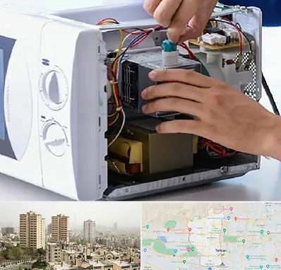 قطعات مایکروفر در منطقه 5 تهران