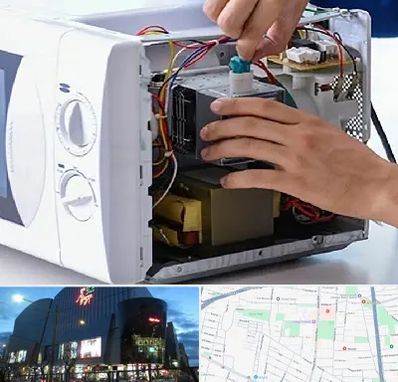 قطعات مایکروفر در بلوار اباذر