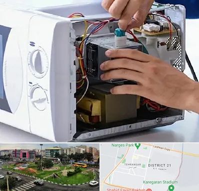 قطعات مایکروفر در تهرانسر 