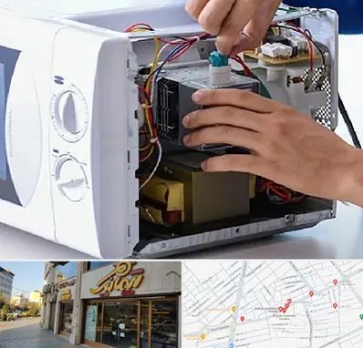 قطعات مایکروفر در عطاران قم 