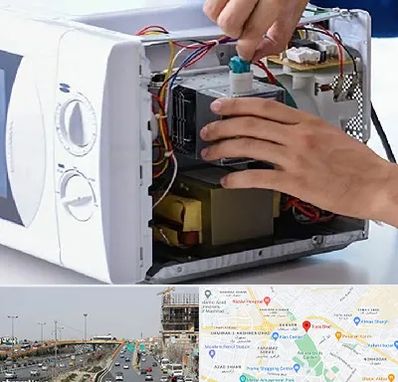 قطعات مایکروفر در بلوار توس مشهد 