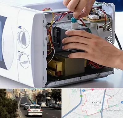 قطعات مایکروفر در خطیب تبریز 