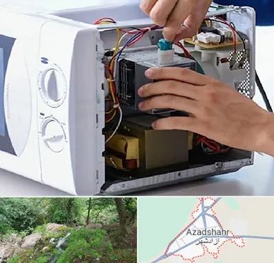 قطعات مایکروفر در آزادشهر