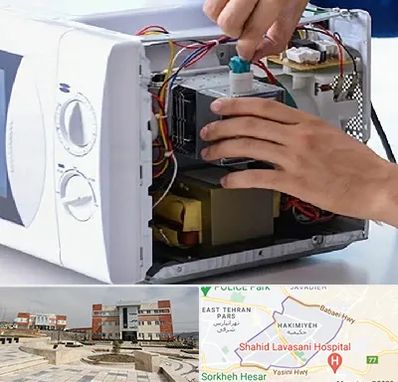 قطعات مایکروفر در حکیمیه 