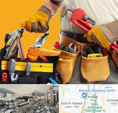 خدمات ساختمانی در پونک 