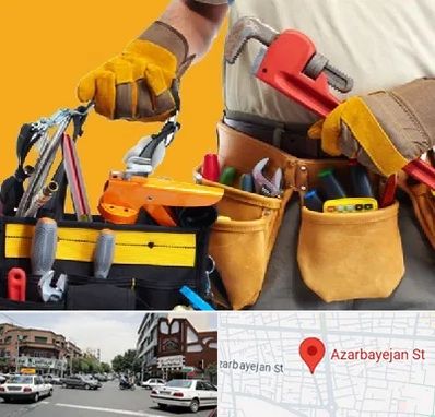 خدمات ساختمانی در خیابان آذربایجان