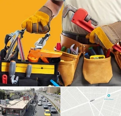 خدمات ساختمانی در خیابان دماوند