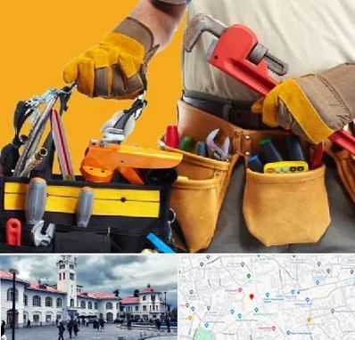 خدمات ساختمانی در میدان شهرداری رشت 