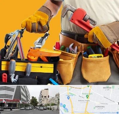 خدمات ساختمانی در بلوار فردوس 