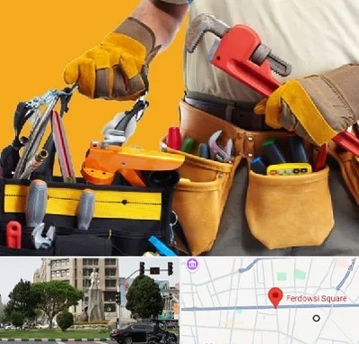 خدمات ساختمانی در میدان فردوسی تهران