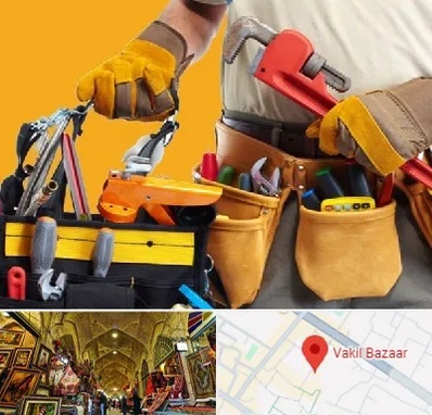 خدمات ساختمانی در بازار وکیل شیراز