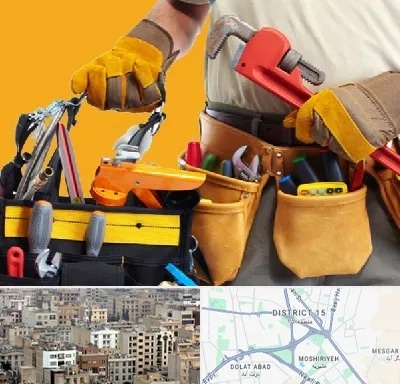 خدمات ساختمانی در جنوب شرق تهران