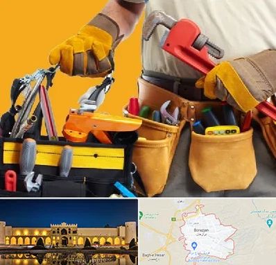 خدمات ساختمانی در برازجان