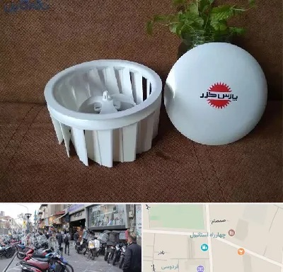 قطعات پارس خزر در چهارراه استانبول