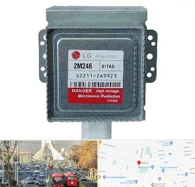 قطعات ال جی در خیابان آزادی 