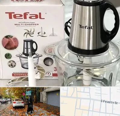 قطعات تفال در خیابان فلسطین