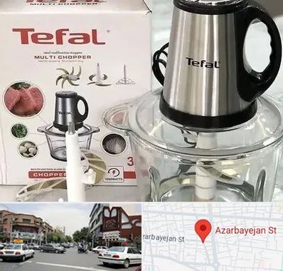 قطعات تفال در خیابان آذربایجان