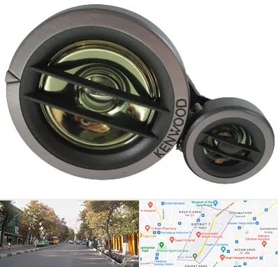 قطعات کنوود در شریعتی 