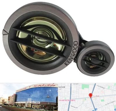 قطعات کنوود در نصف راه تبریز 