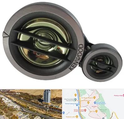 قطعات کنوود در خیابان نیایش شیراز 