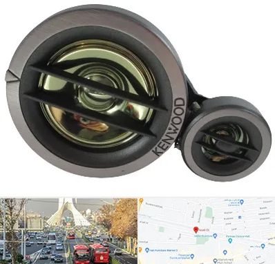 قطعات کنوود در خیابان آزادی 