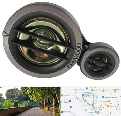 قطعات کنوود در فلکه گاز رشت 