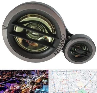 قطعات کنوود در منظریه رشت 