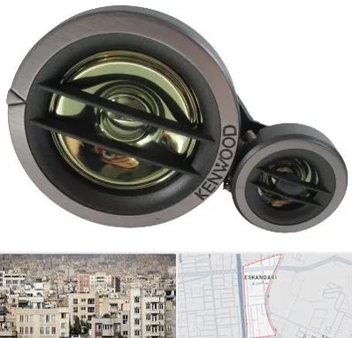 قطعات کنوود در اسکندری