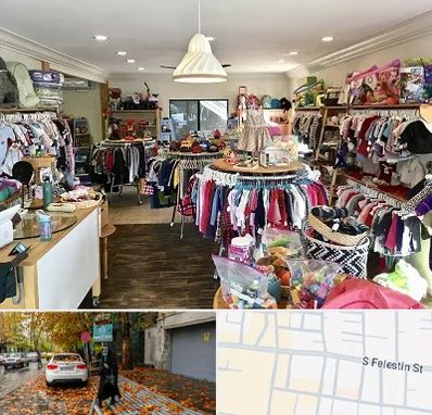 فروشگاه لوازم کودک در خیابان فلسطین